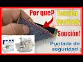 Como ajustar la tensión de la Overlock o fileteadora // How to Adjust overlock Tension DIY