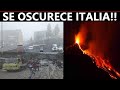 EMERGENCIA VOLCÁNICA ITALIA EN PÁNICO SE CUBRE DE CENIZAS