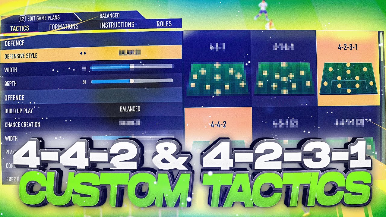 FIFA 23: Best Formations and Custom Tactics for FUT