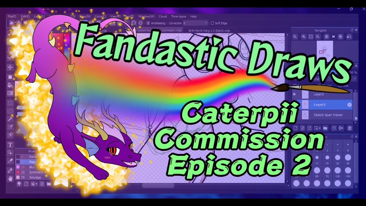 Fandastic Draws: Caterpie Commission Episode 2