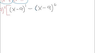 factor out binomial GCF