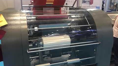 2022 New design stretch film rewinding machine