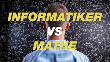 Müssen Informatiker gut in Mathe sein?