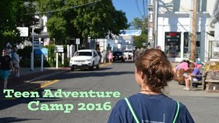 YMCA Teen Adventure Camp 2016 || Camp Burgess and Hayward || Cape Cod