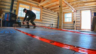 Insulating the Floor (Sr Outsider's Final Episode) / Ep94 / Outsider Cabin Build