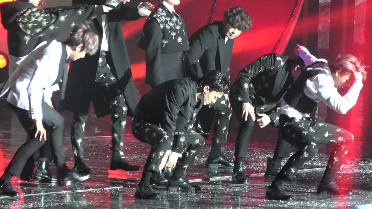 161226 SBS가요대전 EXO- MONSTER (CHEN FOCUS)
