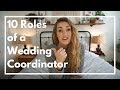 10 Roles of a Wedding Coordinator