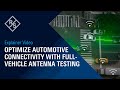 Explainer video: Optimize automotive connectivity with full vehicle antenna testing