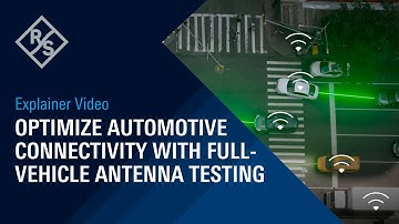 Explainer video: Optimize automotive connectivity with full vehicle antenna testing