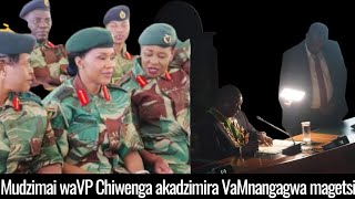 Mudzimai waVaChiwenga onzi ngadzingwe kuchiuto ndiye akadzimira VaMnangagwa magetsi!