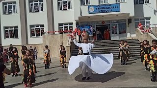 İlki̇mi̇n 23 Ni̇san Töreni̇ndeki̇ Muhteşem Dans Gösteri̇si̇