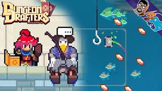 Getting FREE PACKS and money from FISHING?! - Dungeon Drafters Gameplay (Part 2)