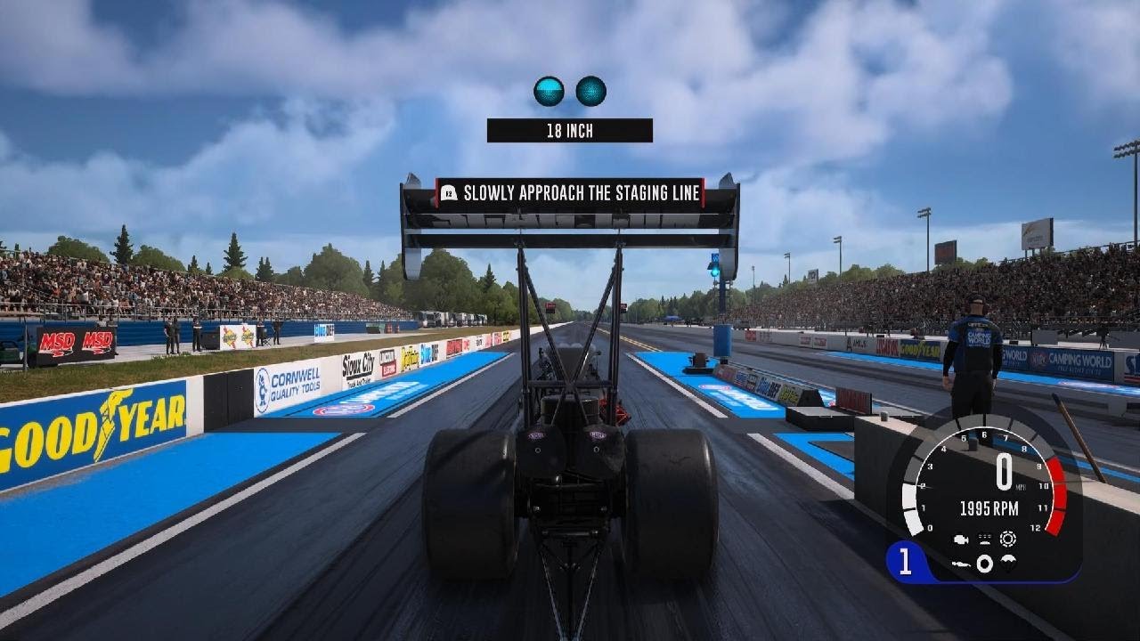 NHRA Championship Drag Racing Speed For All FULL THROTTLE RACE •PS5