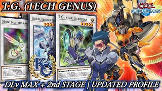 TECH GENUS (T.G. Deck) | UPDATED Feb 2025 | Post Banlist in KC CUP Dlv MAX  + 2nd STAGE [Duel Links]