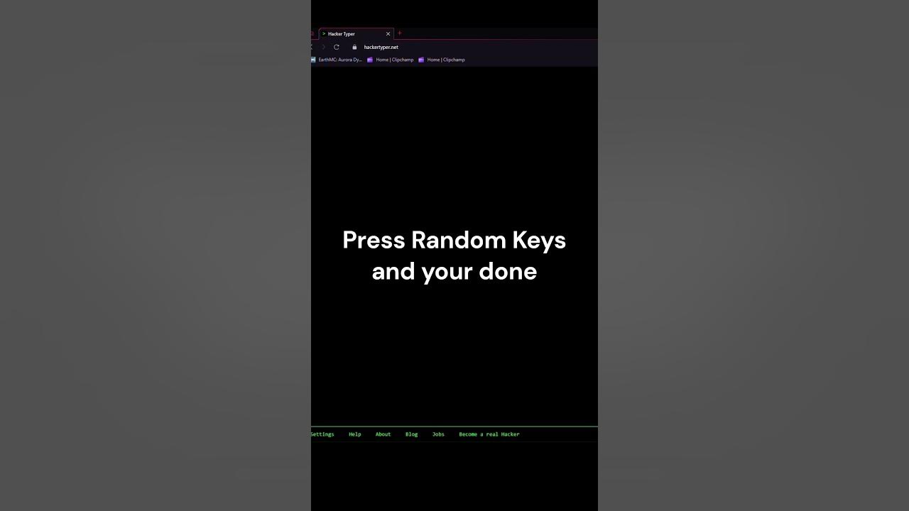 Hacker typing prank youtube