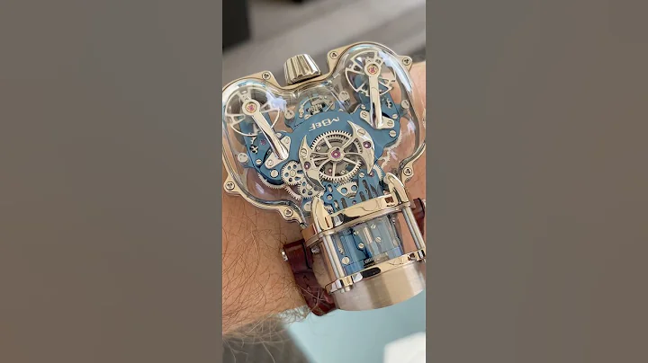 $500,000.00 HOROLOGICAL MACHINE: MB&F HM9 Flow Sapphire Vision