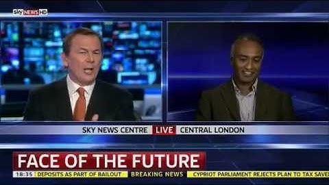 Thrishantha Nanayakkara interviewed by Sky News (2013-03-19)