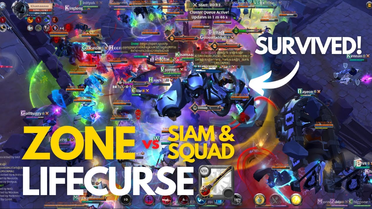 Cleric Cowl Save! [RUSH] ZONE vs SIAM War vs Top 1 Guild Day 10