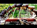 wooden water wheel in europe