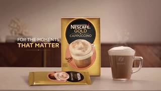 The New Nescafé Gold Cappuccino