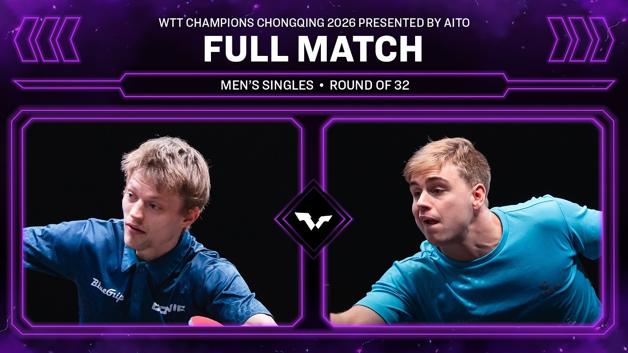 FULL MATCH | Anders Lind vs Truls Moregard | MS R32 | #WTTChongqing 2026