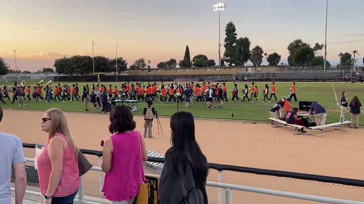 Cypress High School Band football game 9/8/23 #chsband #cypress #drumline (Hayden)
