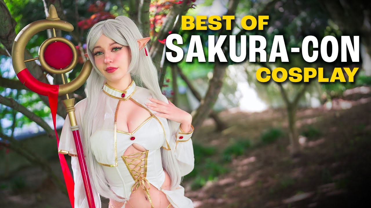BEST OF SAKURA-CON 2025 4K COSPLAY HIGHLIGHTS MUSIC VIDEO SEATTLE ANIME EXPO
