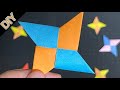How to Make a Paper Ninja Star Shuriken origami easy Kids ninja crafts