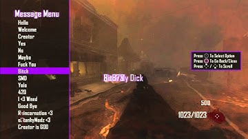 PS3 CoD BO2: 1.19 [SPRX] Reincarnation Zombie Mod Menu by: oStankyModz Hosted by: UnqiueModz-X-