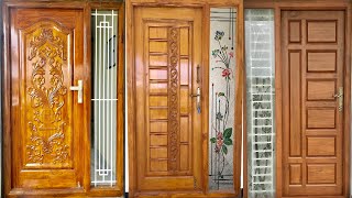 Latest Teak Wood Main Door Collections  in 2020 | Front Door Design Ideas