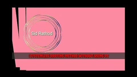 How to install magisk (systemless rooting) in redmi note 4 sd