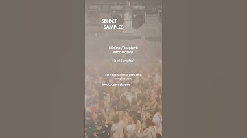 FREE Minimal Deep/Tech Sample Pack: Dive Deep into Sound with Select Samples