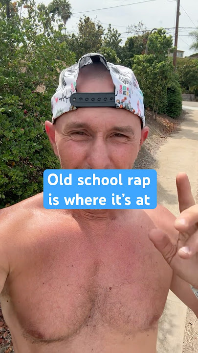 Nothing like old-school rap from the 80s and 90s