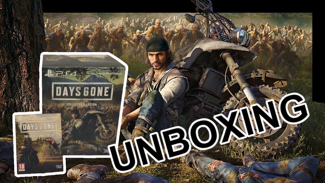 Days Gone Collector's Edition on PS4 - Brand New Opened Only Once  711719522461