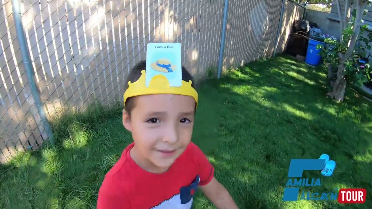 Sembramos Zacate en la casa y jugamos un juego con globos