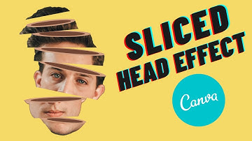 How to make sliced head using canva | Tutorial by DLC Ventures India