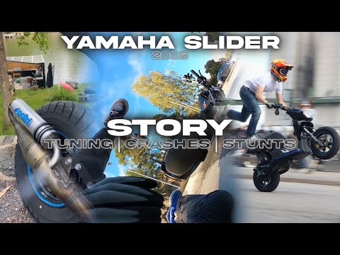 Yamaha Slider Story | Tuning, Crashes & Stunt | GRP-StuntCrew