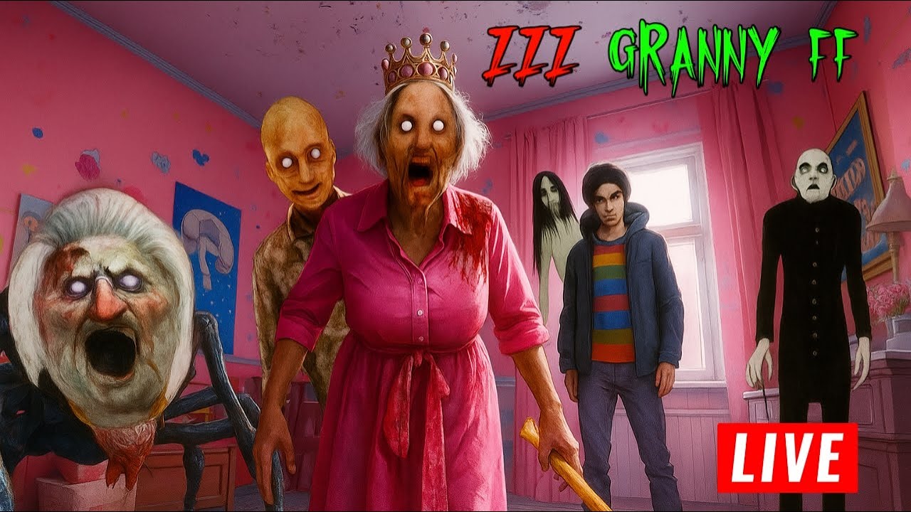 🎮 LIVE: Granny Horror Game | International Audience Only 🌍 | 4K Gameplay