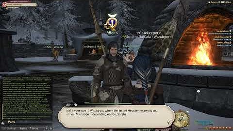 Final Fantasy XIV  A Realm Reborn [Job Quest - Dragoon] Unfading Skies Lv.40