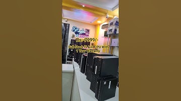 Refurbished Desktop With 1 year Warranty  #shorts #cpu #pc #computer #trending