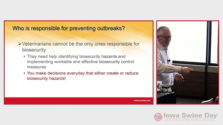 Iowa Swine Day 2024   Identifying biosecurity hazards  A how to guide