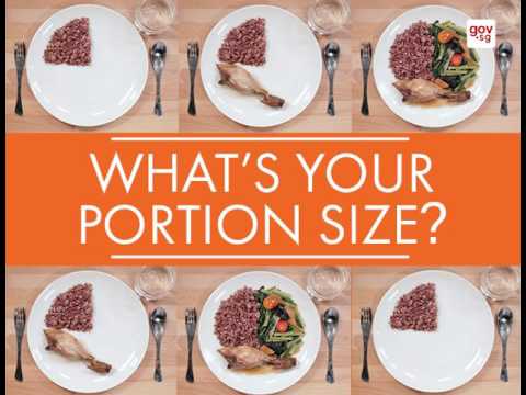 Eat the right portions! | Out&About@Gov.sg - YouTube