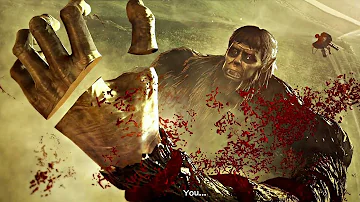 Attack on Titan 2 Final Battle - Levi vs Beast Titan Zeke Boss Fight (AOT2 2019) PS4 Pro