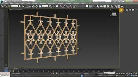 (3D Max Tutorial) Grill sample modelling very easy.