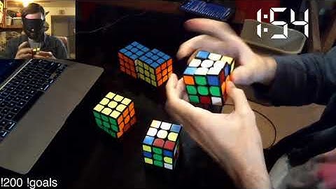 5/5 multi-blind in 2:20.41 (WR)