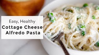 Cottage Cheese Alfredo Pasta (dinner in 15 minutes!) screenshot 4