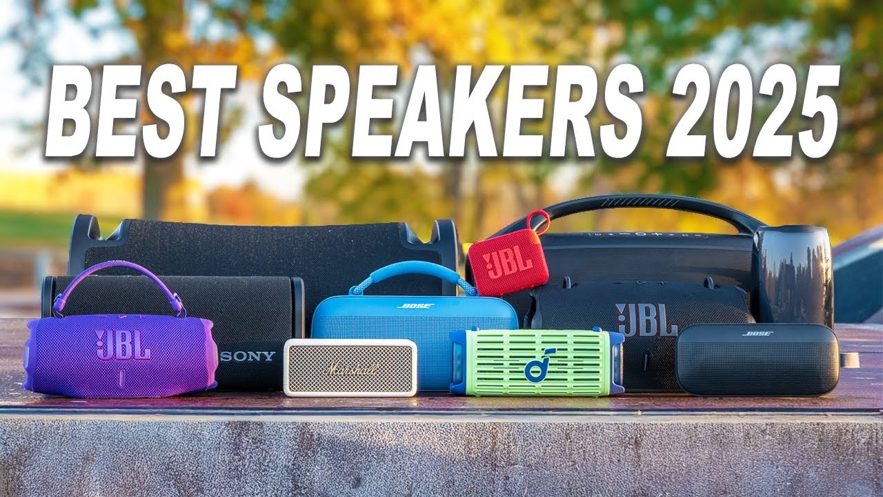 Best Bluetooth Speakers To Buy in 2025 | By Category! - YouTube
