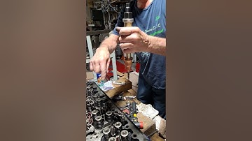 How to replace  Volvo injector cups on a 12 liter Part#2 Volvo 2007 and older