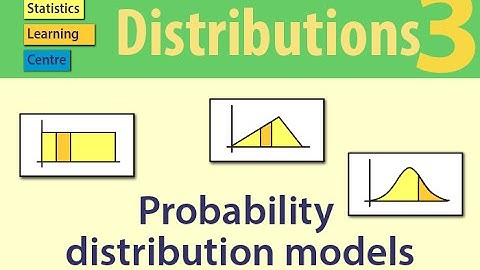 Probability Distribution Models including binomial, poisson, normal and triangular