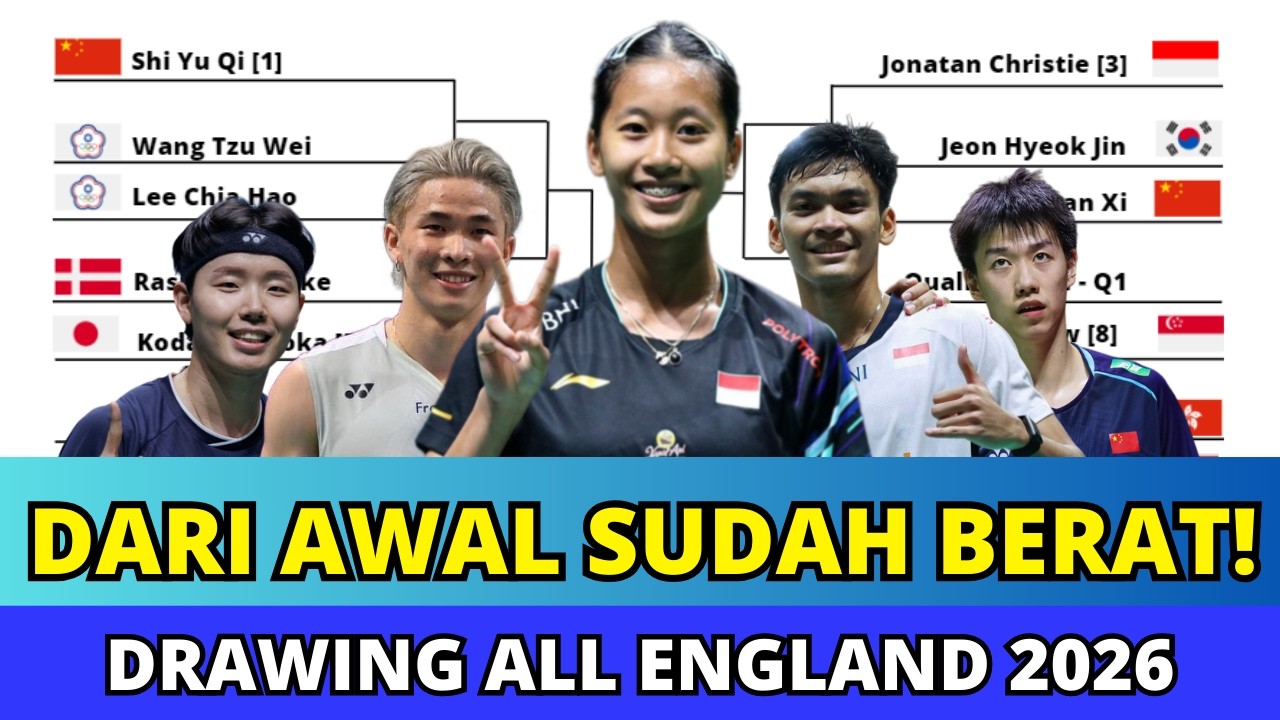 WOW HASIL DRAWING ALL ENGLAND 2026 #allengland2026